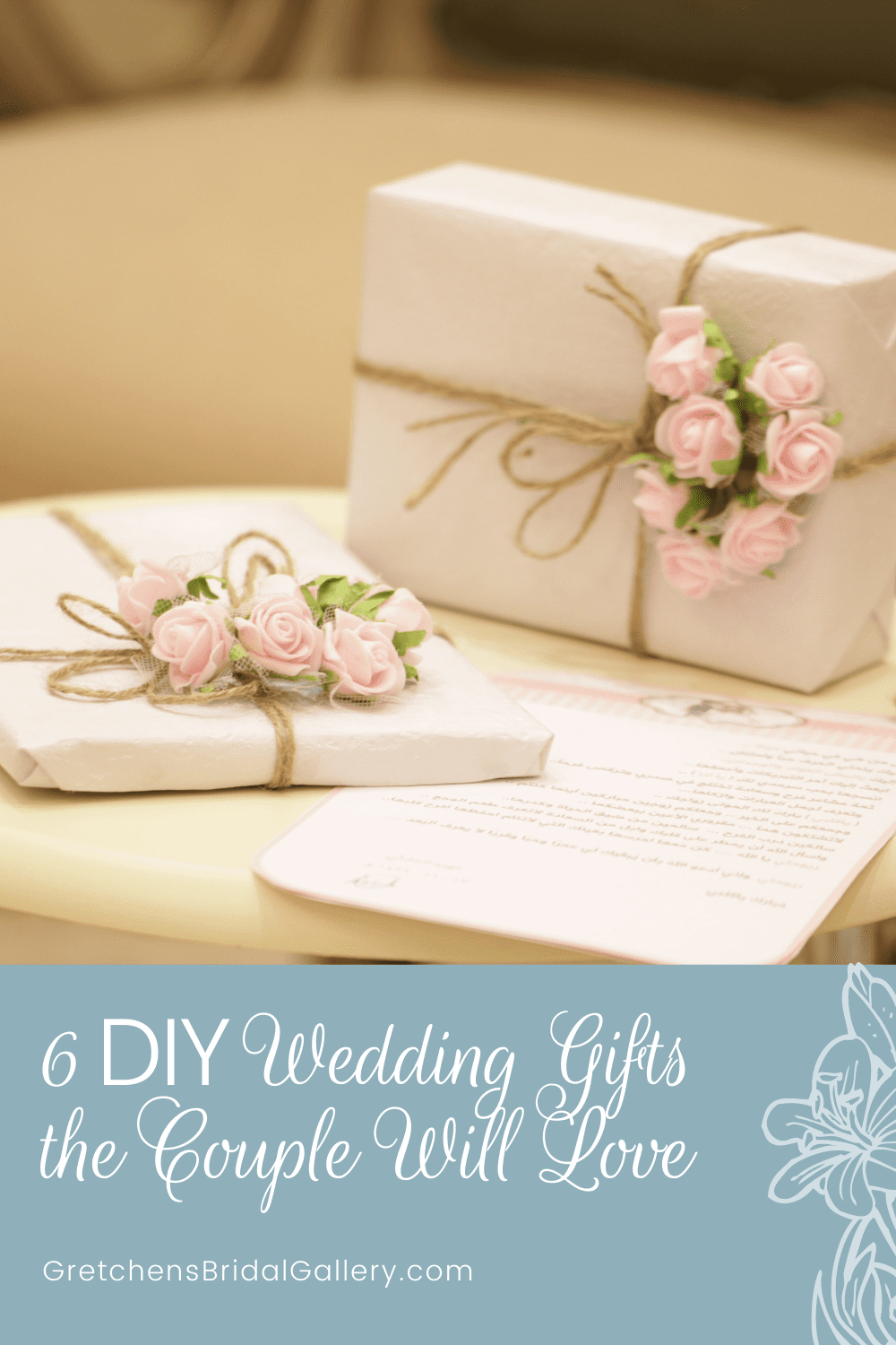 DIY wedding gifts that the couple will love