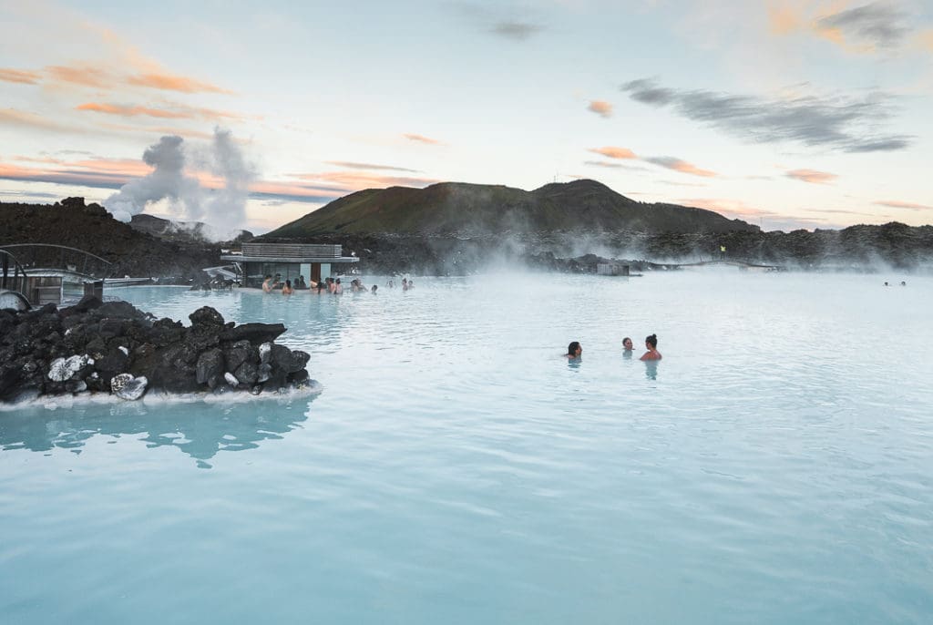 blue lagoon Iceland hot springs