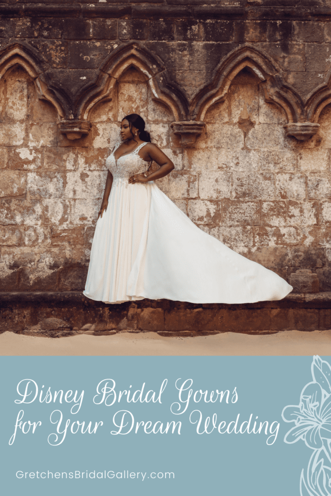 disney bridal gowns exclusively at Gretchen's Bridal