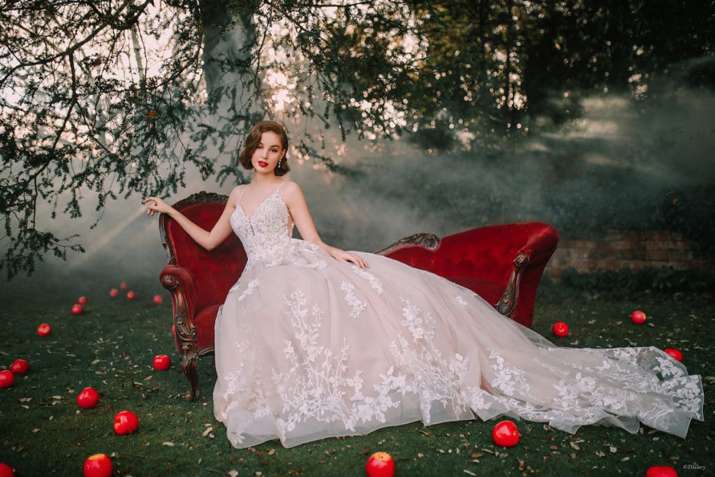 Snow white disney bridal gowns