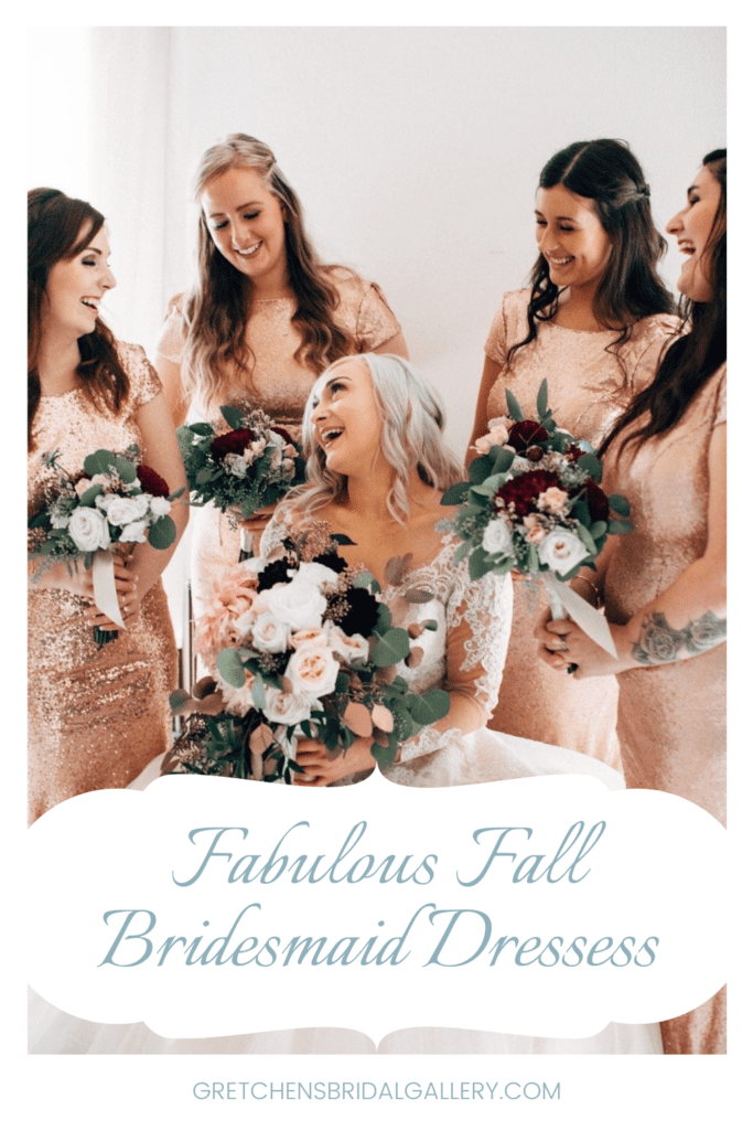 fabulous fall bridesmaid dresses