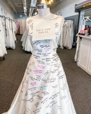 We are so excited to add signatures to the dress today! 💖 Are you ready to sign the dress? Book your Gretchen’s Bridal Gallery or Gretchen’s Takes appointment today! 

#sayyestothedress #perfectdress #bridetobe #weddingdress #weddingdreams #weddinginspiration #2023bride #indianapolis #indianawedding