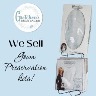 Looking to get your beautiful wedding gown preserved? Are you looking to resell your dress and need it cleaned? We have just the thing for you! Get your preservation kit now in store! 💗

#indybride #2023bride #indianawedding #indianaboutique #weddingdress #weddingdresspreservation